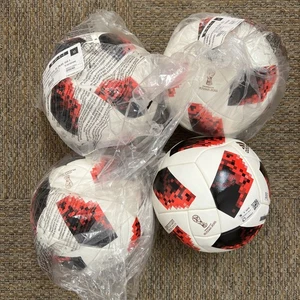 4x Adidas Telstar FIFA World Cup 2018 Russia Official Soccer Match Balls Size 5 - Picture 1 of 5