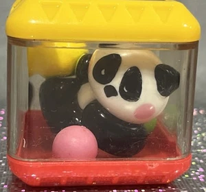 Vintage Fisher Price Peek A Boo Interactive Blocks Circus Tent Show Panda Zoo - Picture 1 of 6