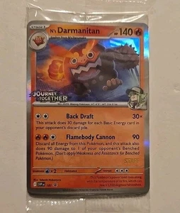 Pokemon Journey Together Staff Prerelease Promo 4 Card Pack Sealed 2025 English - Picture 1 of 1
