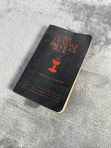VINTAGE My Sunday Missal Father Stedman 1938 Pocket Size Catholic Prayer Book - Picture 1 of 8
