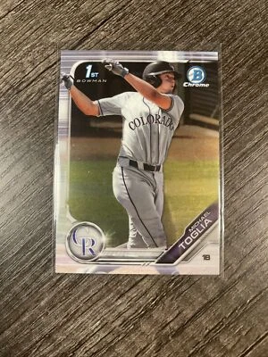 2019 Bowman Draft Chrome Michael Toglia #BDC-64 - Image 1 of 2