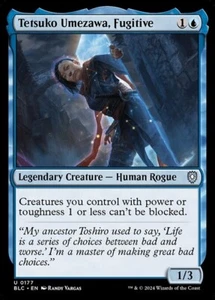 MTG - TETSUKO UMEZAWA, FUGITIVE - Bloomburrow Commander (U) - Picture 1 of 1