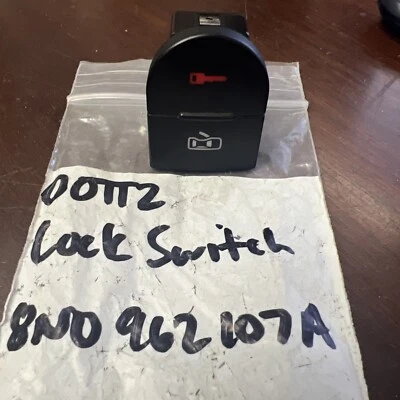 1999-2006 Audi TT MK1 Door Lock Switch OEM 8N0 962 107 A - Image 1 of 4