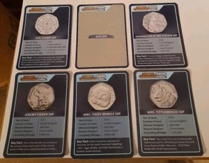 6x 50p Change Checker Trading Cards (LOT 16) - Picture 1 of 1