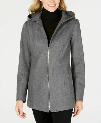 LONDON FOG Hooded Coat Grey Size M (US S) - Image 1 of 4