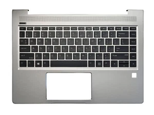 New US Keyboard for HP ProBook 440 G6 445 G6 440 G7 445 G7 Palmrest Upper Cover - Picture 1 of 7