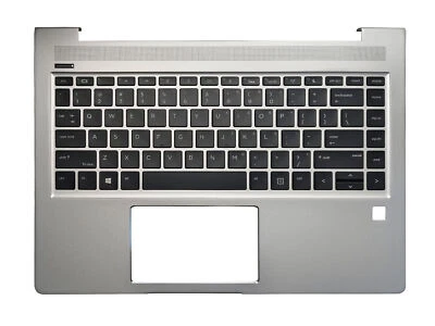 New US Keyboard for HP ProBook 440 G6 445 G6 440 G7 445 G7 Palmrest Upper Cover - Image 1 of 4