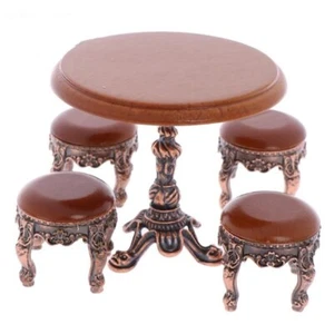  Miniature Children Bunk Bed Double Bunk Dollhouse Bedroom Furniture  Simulation - Picture 1 of 39