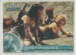 Rittenhouse Xena Season 6 TV Show Trading Card #47 Lucy Lawless Renee O Connor