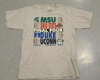 Camiseta Final Four 1999 talla L UCONN HUSKIES  Foto 1 de 4