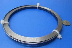 1095 Hard Blue Tempered Spring Steel Shim .025" Thick x .250" Wide x 300" Long - Picture 1 of 22
