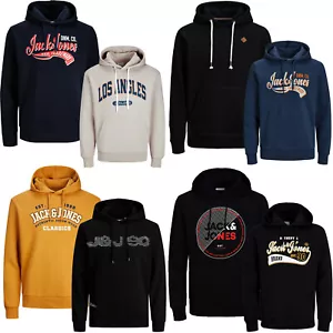 Jack Jones Sudadera con Capucha "Pack de 2" Hoodie Sweat Hombre S M L XL XXL 3XL 4XL - Imagen 1 de 38