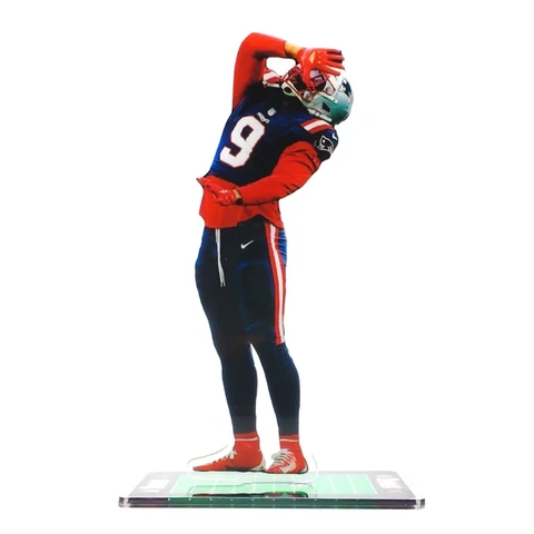 Matthew Judon - #9 of New England Patriots Celebrates Figurine Ornament Cover