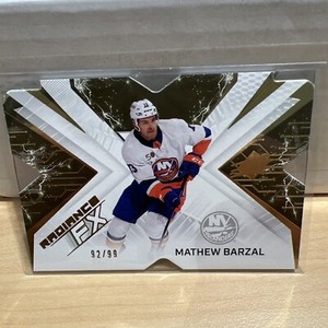 2022-23 SPX RADIANCE FX GOLD MATHEW BARZAL #92/99