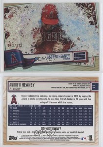 2019 Topps Big League Rainbow Foil /100 Andrew Heaney #81