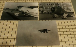 MENGE 3: GEE BEE #11 SET #51 SCHWARZ & WEISS 4" X 6" FLUGZEUG DRUCKE - Bild 1 von 4