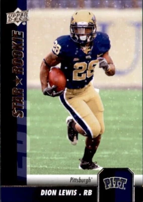 Dion Lewis 2011 Upper Deck Star Rookie Card #184 - Image 1 of 2