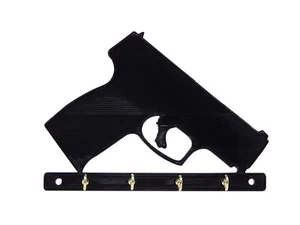 Taurus G3C 9mm Gun Handgun Key Rack Holder Hanger Entryway Wall Organization - Picture 1 of 5