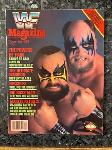 Vintage WWF Magazine December 1989 - Powers of Pain - Picture 1 of 3