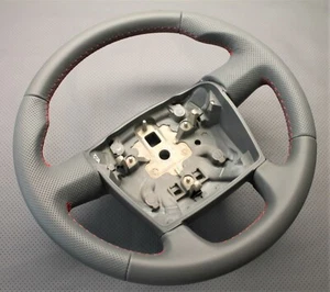 VOLANTE PIEL FIAT DUCATO 3 CITROEN JUMPER II PEUGEOT BOXER II GRIS #346 (s24) - Imagen 1 de 12