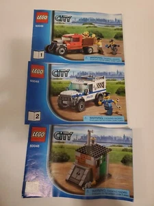 Lego City 60048 Instruction Manual Booklets Only 1, 2, 3 Pamphlets Instructions - Picture 1 of 4