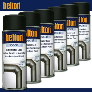 Kwasny Belton special 6 x 400 ml Hitzefester Lack bis 650 °C Ofenrohr Auspuff - Bild 1 von 1