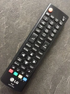 LG AKB73715650 For19MN43D-PZ 27MA43D-PZ GENUINE REMOTE CLEANED TESTED & WORKING - Picture 1 of 5