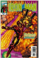 Iron Man #4 Vol 3 1998 Firebrand Attacks