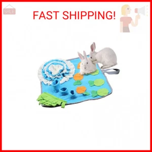 Rabbit Foraging Mat, Interactive Feed Game for Boredom, Small Pet Puzzle Toy, 20 - Picture 1 of 2