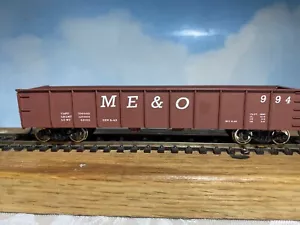 C7 Ho ACCURAIL ME&O 40’ GONDOLA W/LOAD KAYDEE COUP./METAL WHEELS. PREOWNED & RTR - Picture 1 of 5