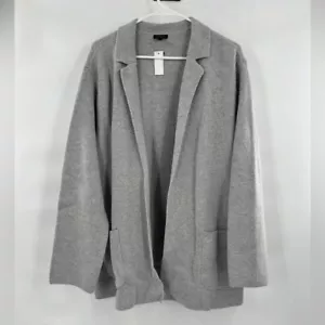 Talbots Heather Sky Open Long Line Pullover Strickjacke Blazer XS - Bild 1 von 8