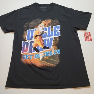 Uncle Drew T-Shirt Mens L Basketball Black Tee Irving H30