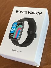 WYZE Smart Watch 47mm 1.75" Touch Screen Aluminum Dark Gray  w/ Extra Bands!