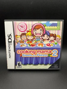 Cooking Mama 2: Dinner With Friends (Nintendo DS, 2007) CIB Case Manual Tested - Picture 1 of 10