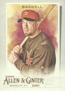 2020 Topps Allen & Ginter Baseball #8 Jeff Bagwell