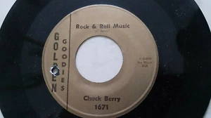 Chuck Berry Rock & Roll Music/Blue Feeling US Golden Goodies Single - Picture 1 of 2