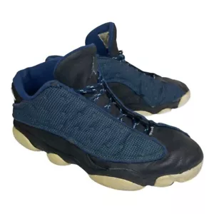 Nike Air Jordan Mens Athletic Shoes Blue Lace Up Low Top Sneakers 11.5M - Picture 1 of 16