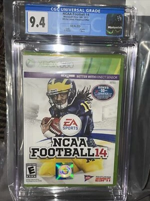 SEALED NCAA 2014 9.4 A++ CGC (Xbox 360) Brand New Sealed Y Folds - Image 1 of 4