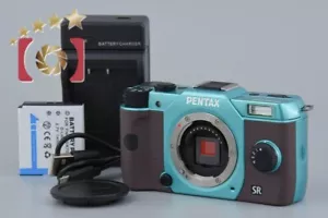 "Shutter count 4,980" PENTAX Q10 Mint Brown 12.4 MP Digital Camera - Picture 1 of 12