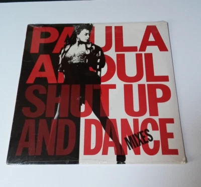 Paula Abdul - Shut Up and Dance Mixes 1990 33 rpm LP Club R 180326 SEALED Mint! Foto 1 de 4