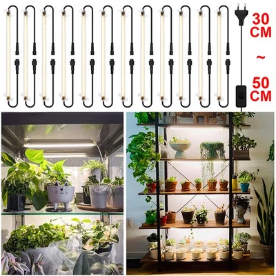 LED Grow Light Vollspektrum Bloom Pflanzenlicht Zimmer Streifen Wachstumslampe - Bild 1 von 4