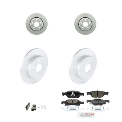 Bosch QuietCast Ceramic Brake Pad and Rotor Kit For 12-20 Jeep Grand Cherokee - Imagem 1 de 4