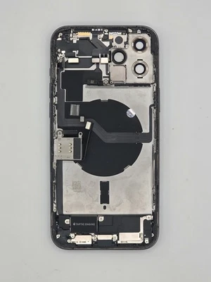 Repuesto Carcasa Trasera iPhone 12 Pro Max Azul Original OEM Grado B Foto 1 de 2