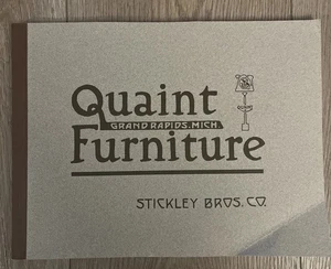 Stickley Brothers Quaint Furniture Catalog - New, direct from Publisher - Bild 1 von 11