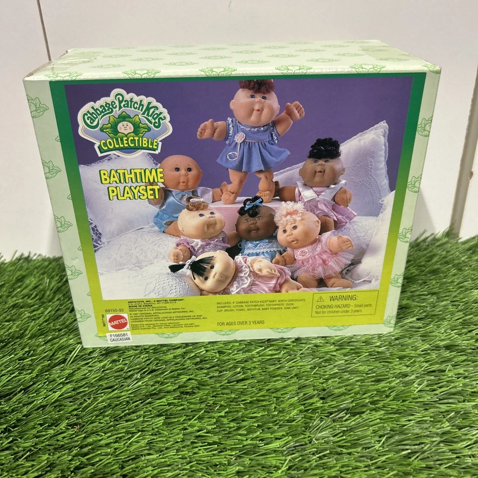 1997 Cabbage Patch Kids Collectiblefeeding Time Playset