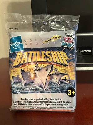 Wendy's Kids Meal Toy - Hasbro Battleship Naval Combat Travel Game - 2008 - Nuevo Foto 1 de 4