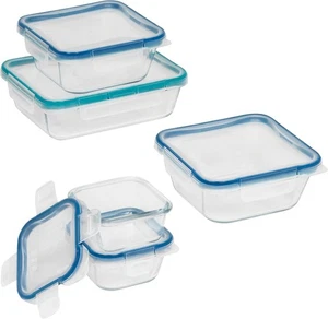 Juego de almacenamiento de alimentos Snapware solución total de 10 piezas, vidrio - Imagen 1 de 1