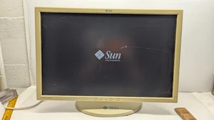 RARE SUN MICROSYSTEM WBZF 22" VGA DVI Wides LCD Monitor WORKS - Picture 1 of 17