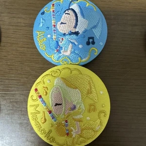 Ojamajo Doremi Embroidered Can Badge Set Of 2 - Picture 1 of 1