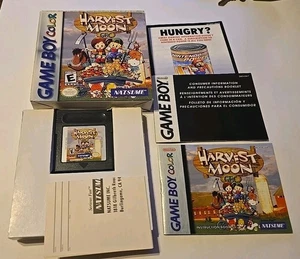 Harvest Moon 1 GBC Nintendo Gameboy Color Complete CIB Authentic - Picture 1 of 11
